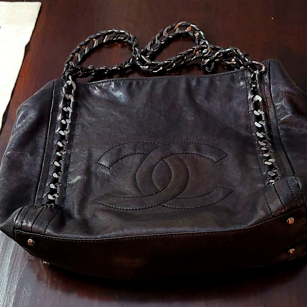 Chanel Large Leather Hobo bag